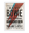 Poster David Bowie - Cartaz - Bandas de Rock