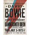 Poster David Bowie - Cartaz - Bandas de Rock