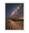 Poster Deserto E Constelações - Fotografia