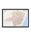 Poster Político Minas Gerais - Mapas - Geografia - Educativo