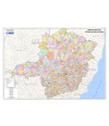 Poster Político Minas Gerais - Mapas - Geografia - Educativo