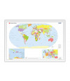 Poster Planisfério Político Mundi - Mapas - Geografia - Educativo