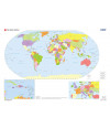 Poster Planisfério Político Mundi - Mapas - Geografia - Educativo