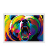 Poster Urso - Coleção Colors - Animais
