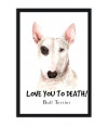 Poster Cachorro - Frase - Coleção Colors - Animais