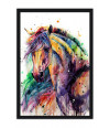 Poster Cavalo - Coleção Colors - Animais