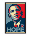 Poster Barack Obama - Hope - Street Art - Grafite