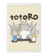 Poster Meu Amigo Totoro - Estudio Ghibli - Filmes