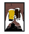 Poster Brinde com Cerveja