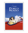 Poster Porco Rosso - Estudio Ghibli - Filmes