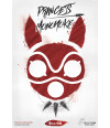 Poster Princesa Mononoke - Estudio Ghibli - Filmes