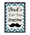 Poster Cerveja Dad Dad Rootbeer Stache