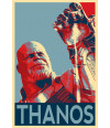 Poster Thanos - Vingadores - Avangers - Filmes