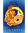 Poster Capricórnio - Zodíaco - Signos