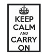 Poster Colecao Keep Calm And Carry On