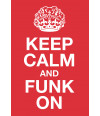 Poster Colecao Keep Calm And Funk On