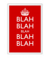 Poster Colecao Keep Calm And Blah