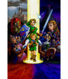 Poster Zelda Ocarina Tempo