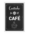 Poster Cantinho do Café - Frases