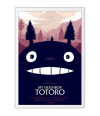 Poster Meu Amigo Totoro - Tonari No Totoro - Studio Ghibli - Infantil