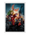 Poster Vingadores - Avengers - Comics - Quadrinhos - Hq