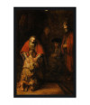 Poster Rembrandt - Retorno do Filho Prodigo - Obras de Arte