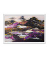 Poster Abstrato - Colorido - Montanhas Roxas - Colors - Decoração