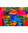 Poster Abstrato - Colorido - Golpes de Pincel - Colors - Decoração