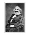 Poster Karl Marx - Figuras Historicas