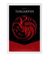 Poster Casa Targaryen - Game Of Thrones - Séries