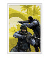 Poster CS Clássico 1.6 - Counter Strike - Games