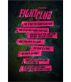 Poster Regras Do Clube Da Luta - Fight Club Rules - Filmes