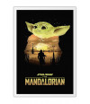 Poster Baby Yoda - Mandaloriano - Mandalorian - Séries