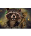 Poster Baby Groot - Guardians Of The Galaxy - Guardiões Da Galaxia - Filmes