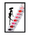 Poster - Salão De Beleza – Manicure – Unhas – Cabelo - Cílios - Esmalte – Beauty – Salon - Profissões