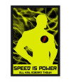 Poster Speed Is Power - The Flash - Comics - Quadrinhos - Hq