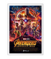 Poster Avengers - Infinity War - Guerra Infinita - Marvel - Filmes