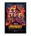 Poster Avengers - Infinity War - Guerra Infinita - Marvel - Filmes
