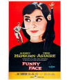 Poster Funny Face - Audrey Hepburn - Vintage - Filmes