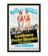 Poster Gentlemen Prefer Blondes - Os Homens Preferem As Loiras - Marilyn Monroe - Vintage - Filmes
