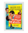 Poster Roman Holiday - Audrey Hepburn - Vintage - Filmes