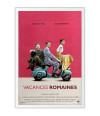 Poster Vacances Romaines - A Princesa e O Plebeu - Audrey Hepburn - Vintage - Filmes