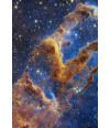 Poster James Webb - Fotografia Espacial Telescópio - Universo