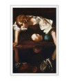 Poster Caravaggio - Narcissus - Obras de Arte