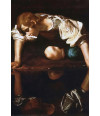 Poster Caravaggio - Narcissus - Obras de Arte
