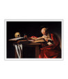 Poster Caravaggio - Saint Jerome Writing - Obras de Arte