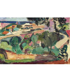 Poster Henri Matisse - Paysage de Collioure - Obras de Arte