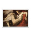 Poster Michelangelo - Buonarroti Leda and The Swan - Obras de Arte