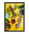 Poster Temperos - Cozinha - Chef - Comida - Culinária