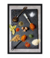 Poster Temperos - Cozinha - Chef - Comida - Culinária